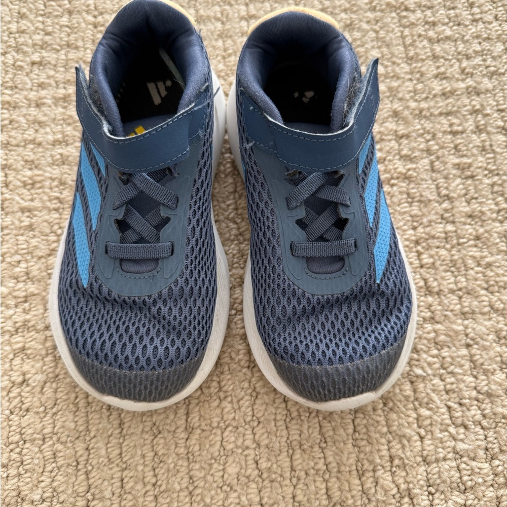 Kids Adidas Blue Athletic Shoes